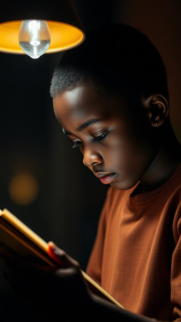 Midnight prep student learning scene